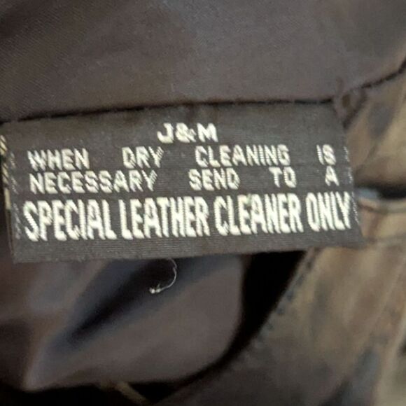 Men's Black Leather Pants - Picture 6 of 6